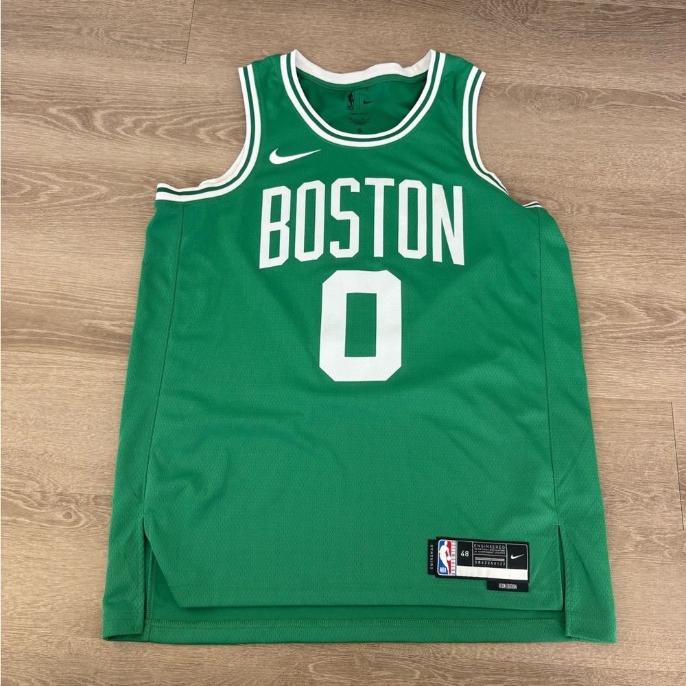 Nike Boston Green Basketball Jersey